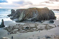 Circles...Sand - Bandon- 9-20-17-29-2