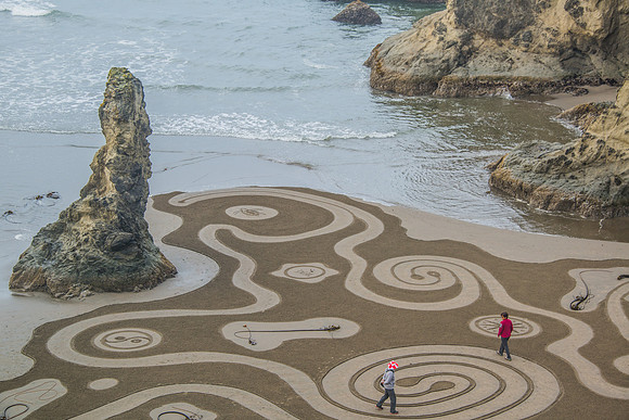 Circles - Sand 9-20-17-61