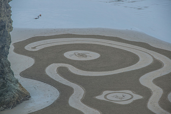 Circles - Sand 9-20-17-55